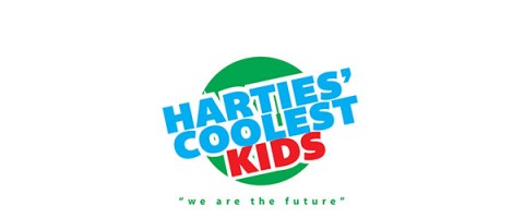 harties coolest kids logo design